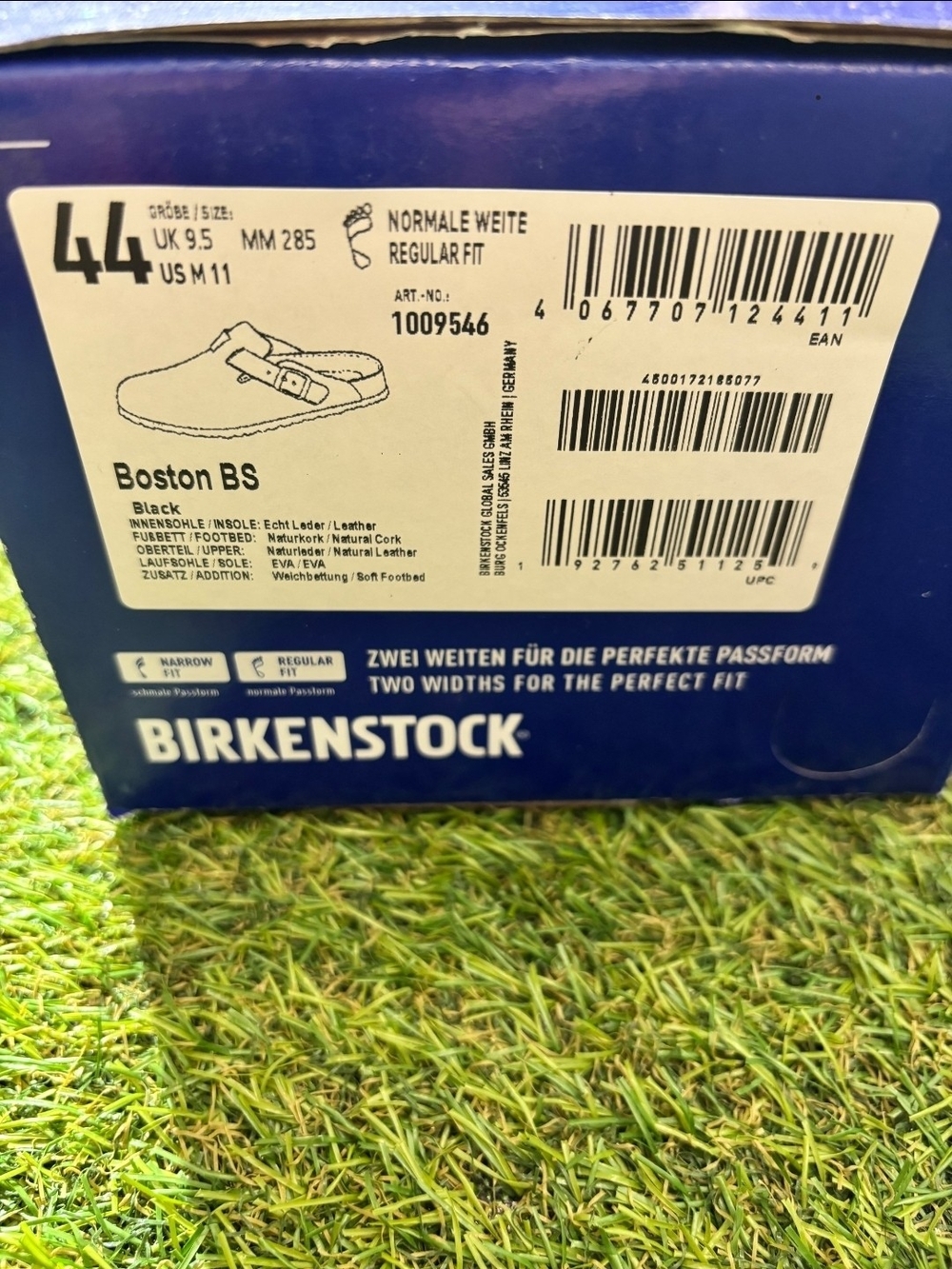 Birkenstock Boston Black Suede Clogs New In BOX - Picture 4 of 9